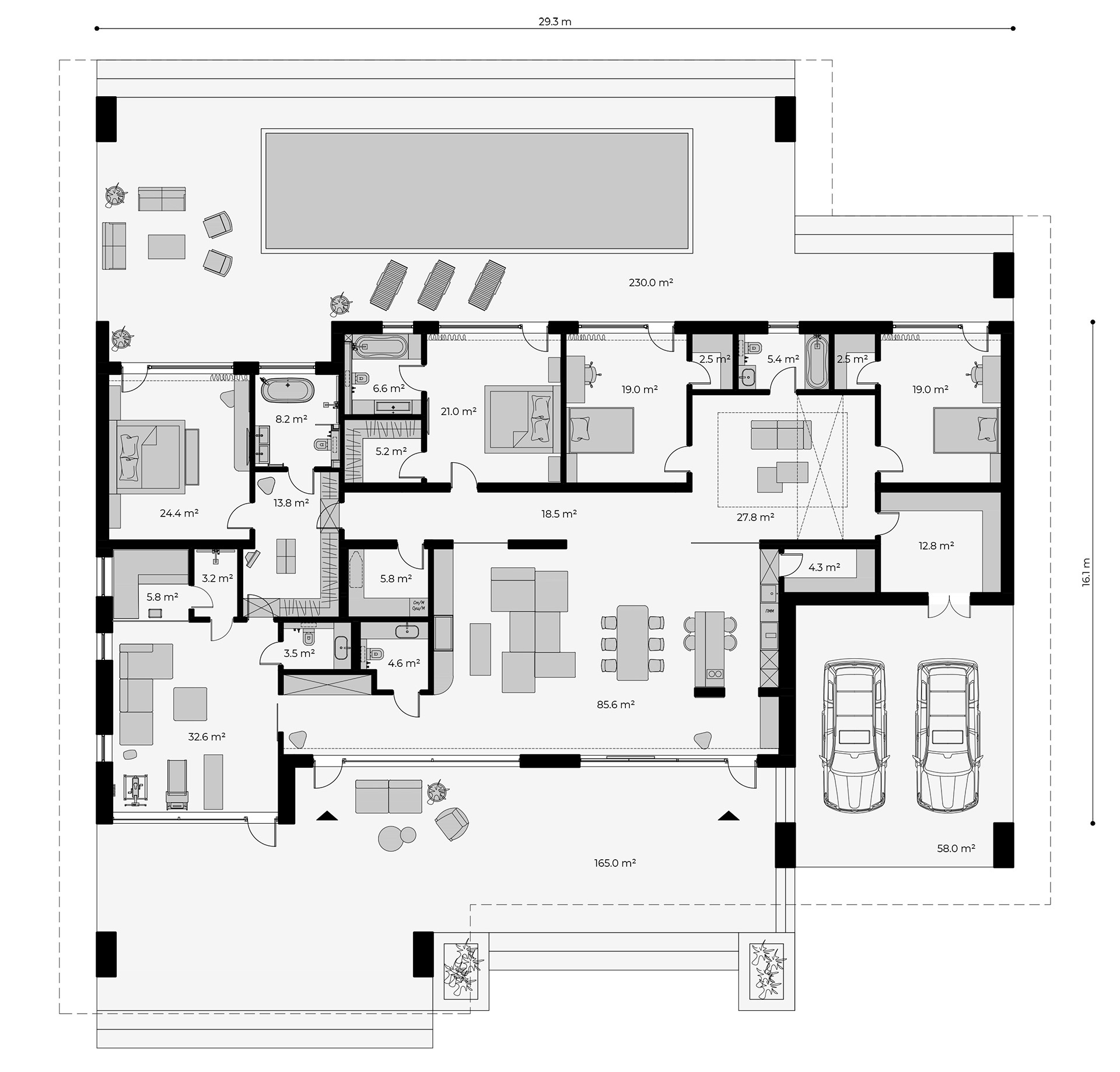 Plan Parter pentru AKOTTI Night Line 470