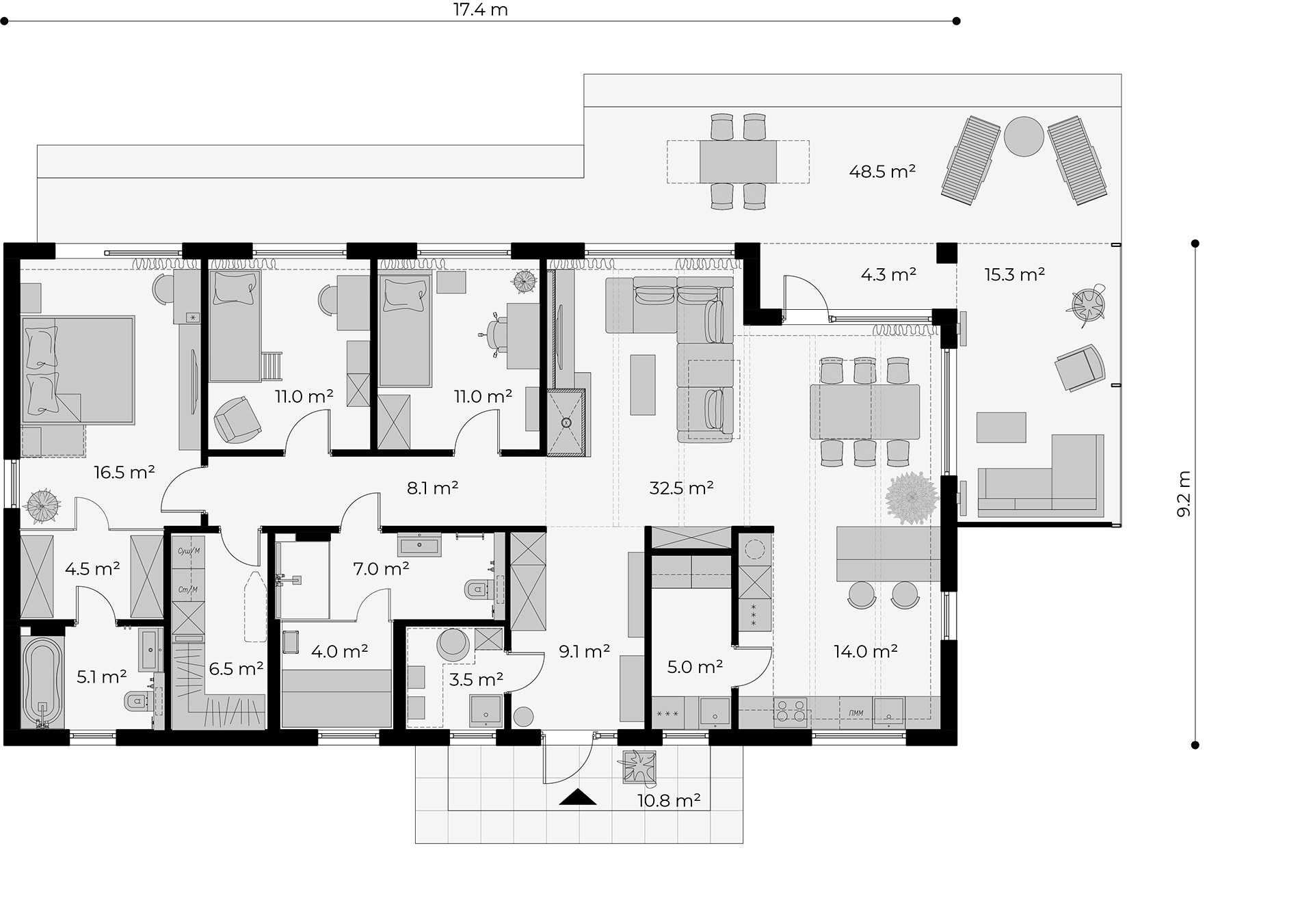 Plan Parter pentru MIKEA 5 Back