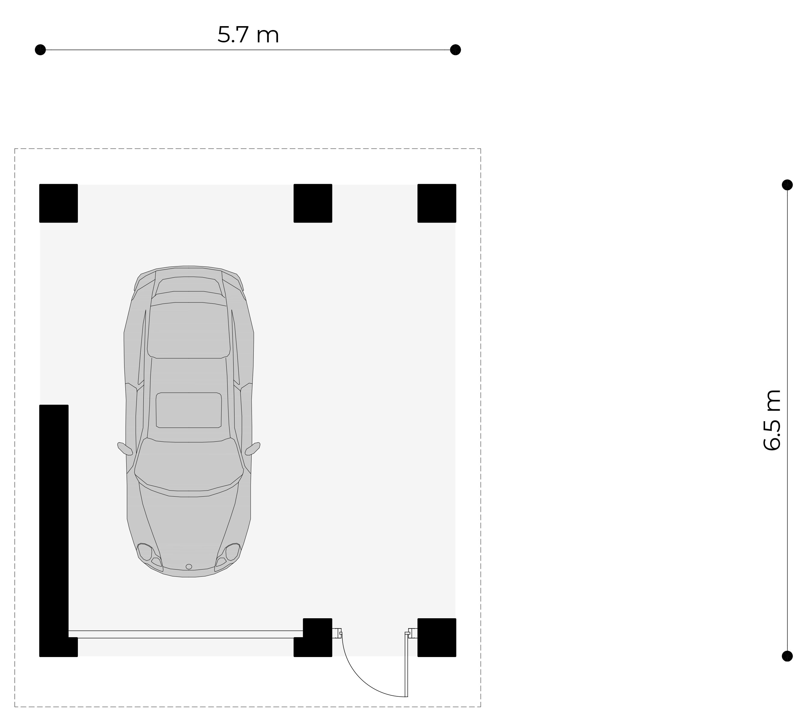 Plan Plan copertină pentru COPERTINĂ 3