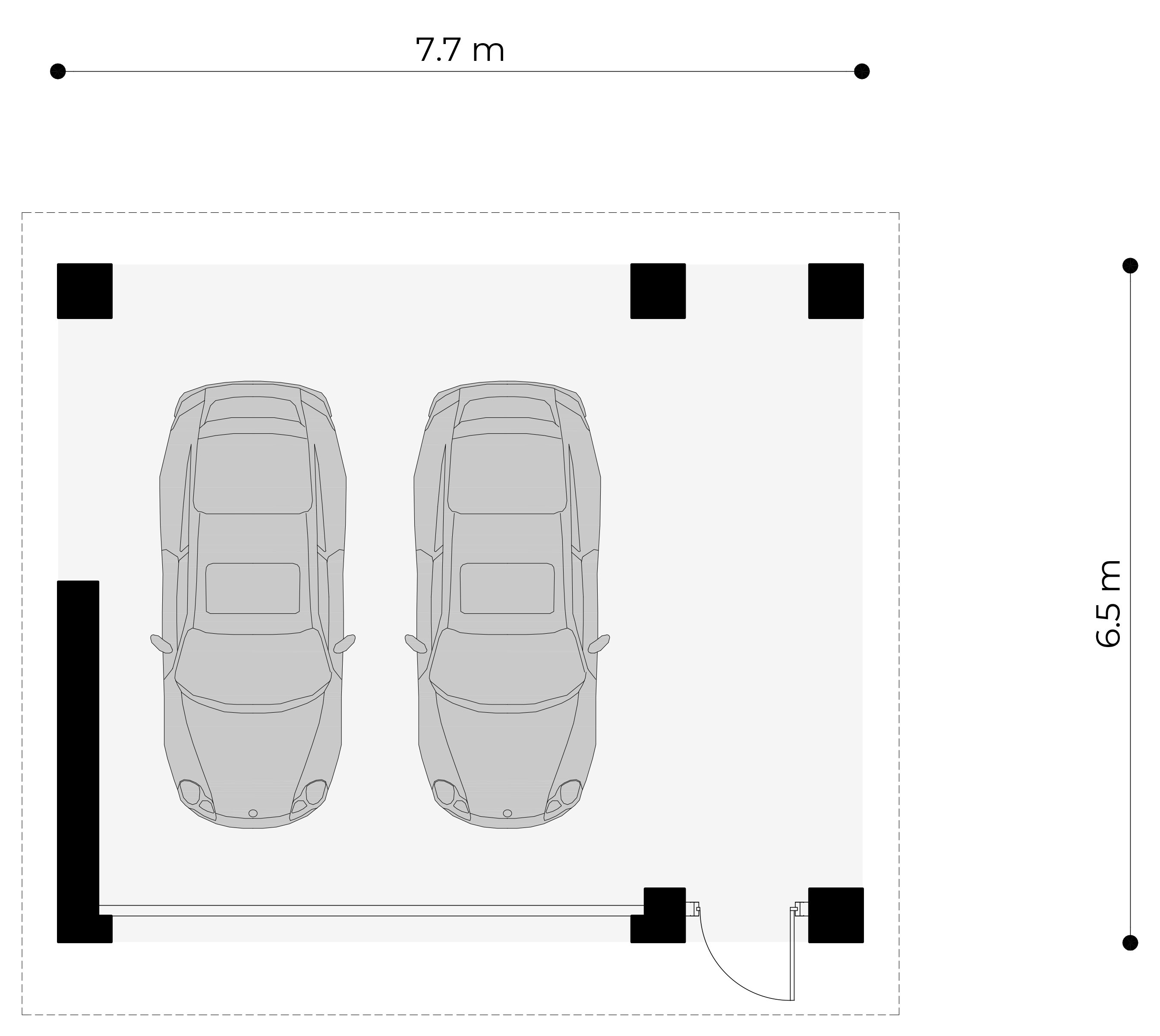 Plan Plan copertină pentru COPERTINĂ 5