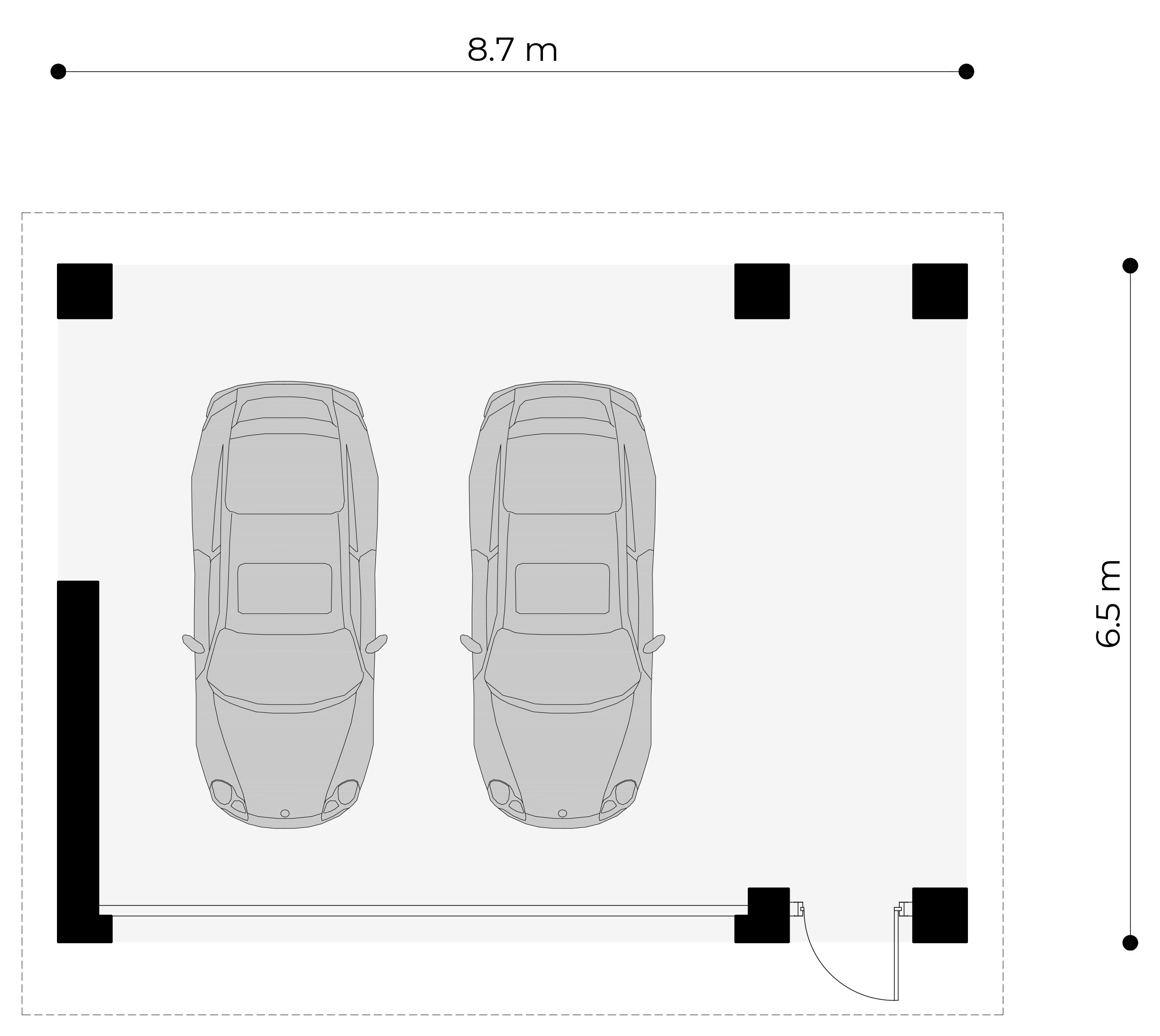 Plan Plan copertină pentru COPERTINĂ 6