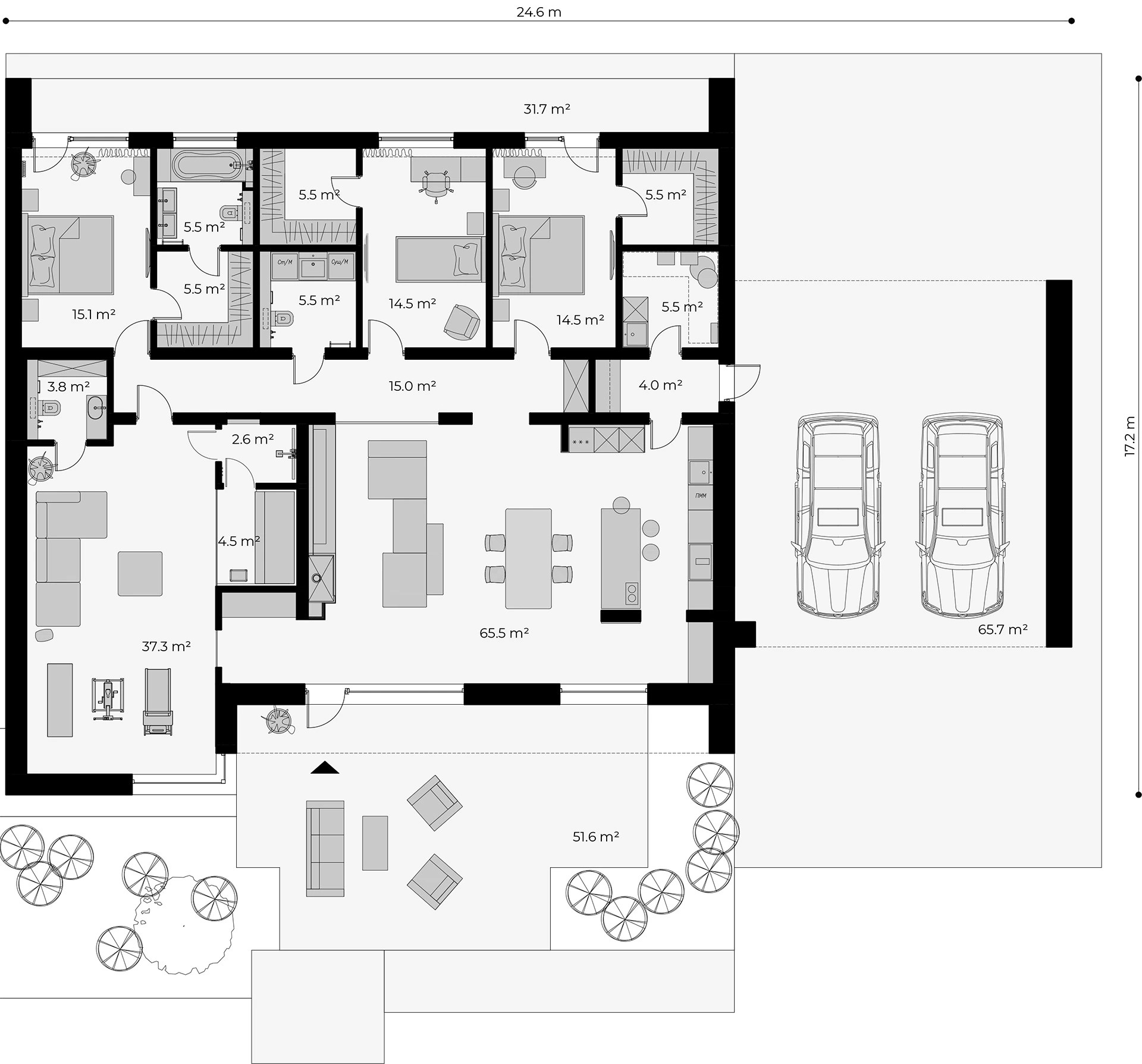 Akotti Night Line — plan orientativ